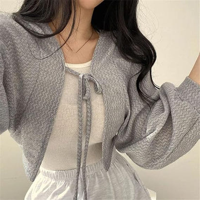 Knitted Ribbon Top