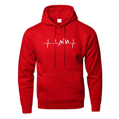 Unisex Mountain Heartbeat Hoodie