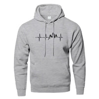Unisex Mountain Heartbeat Hoodie