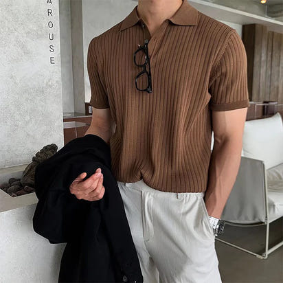 AristaKnit Retro Knit Polo