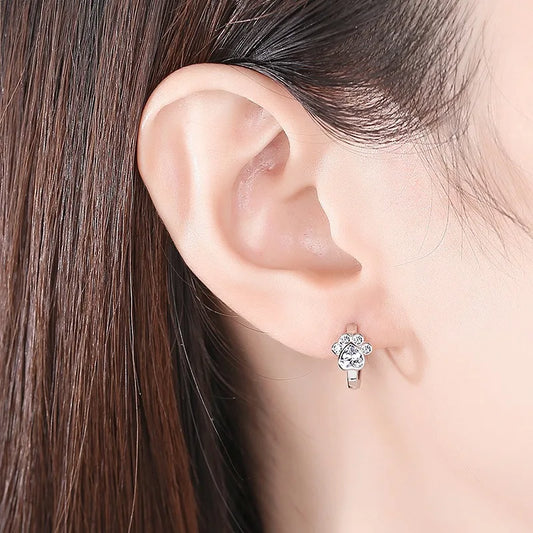 Paw Print Earrings