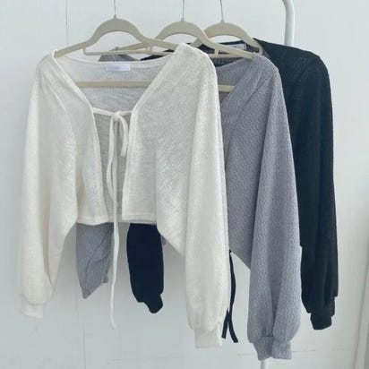 Knitted Ribbon Top