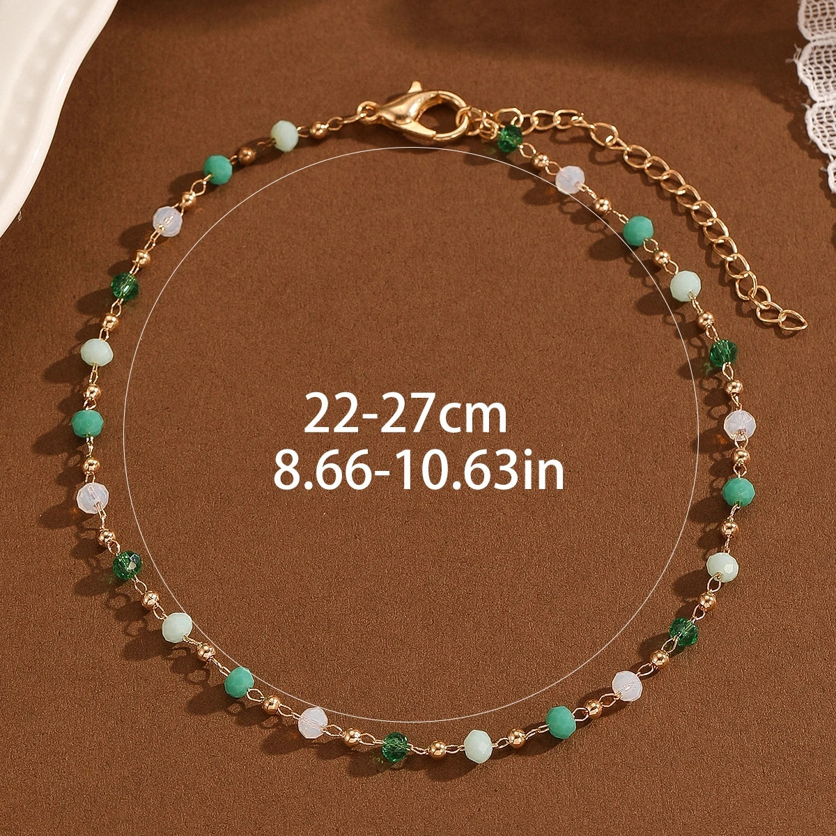 Bohemian Stone Anklet