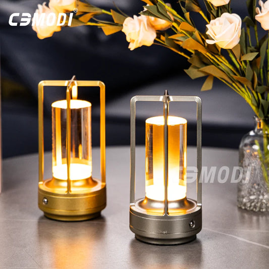 Elegant Crystal Touch Lamp