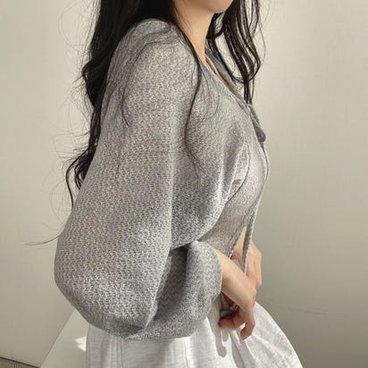 Knitted Ribbon Top