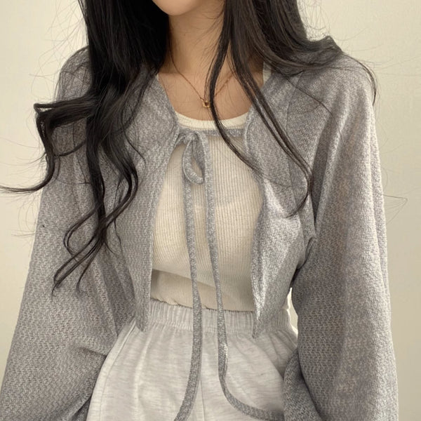 Knitted Ribbon Top