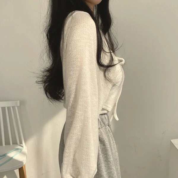 Knitted Ribbon Top