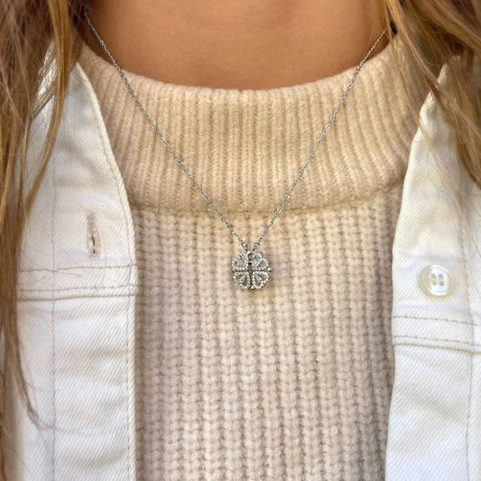 2 in 1 Lucky Hearts Necklace