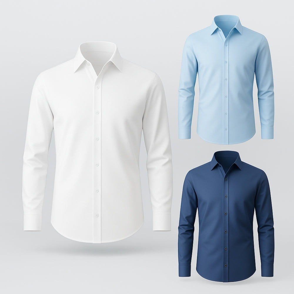 Sleek Versatile Long-Sleeved Shirt™