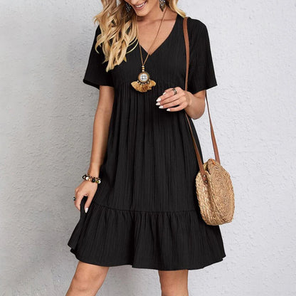 Summer V Neck Dress