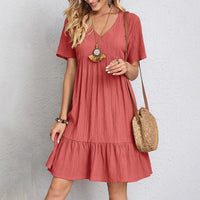 Summer V Neck Dress