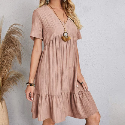 Summer V Neck Dress