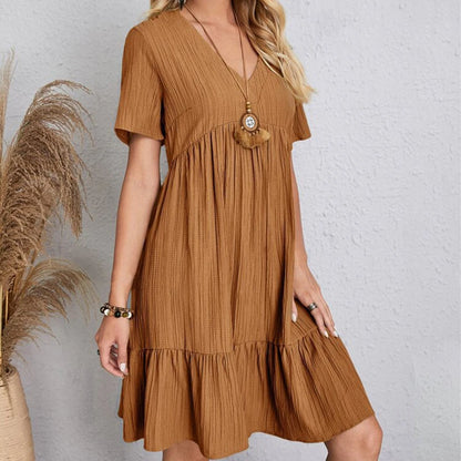 Summer V Neck Dress