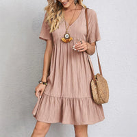Summer V Neck Dress