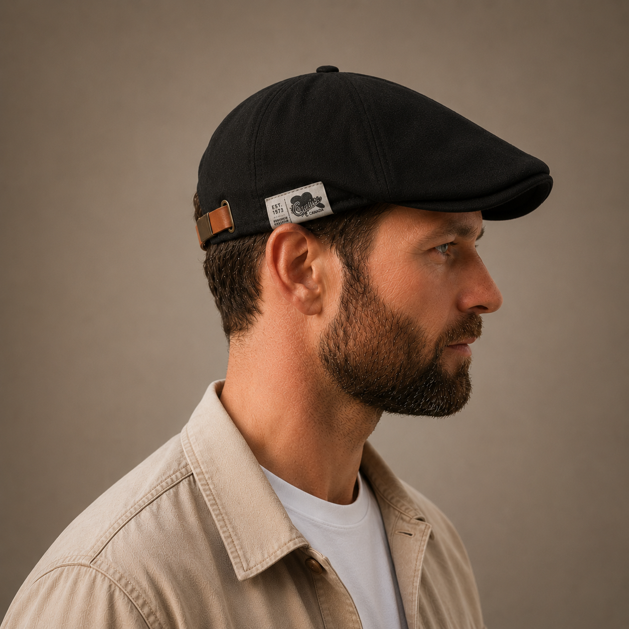 Langston Cotton Flat Cap