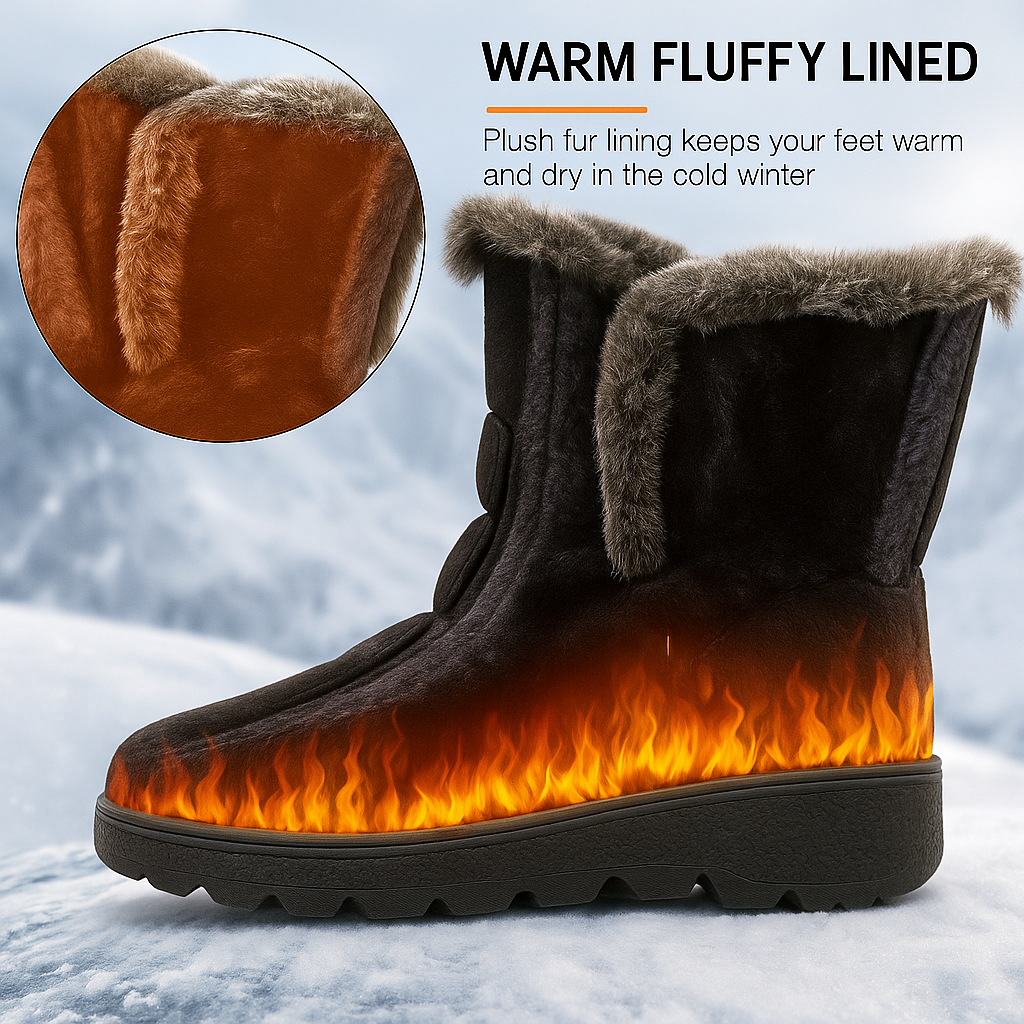 FrostEase™ Winter Fur Boots