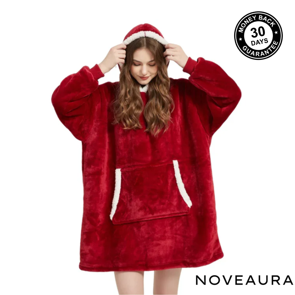 Noveaura™ Christmas Blanket Hoodie