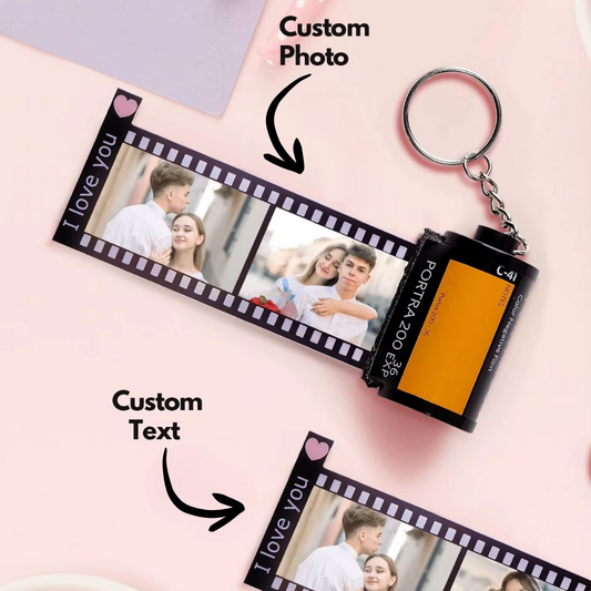 Custom Film Roll Keychain