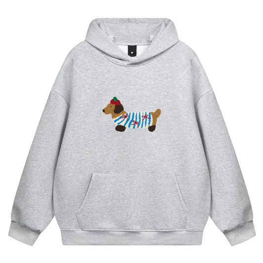 Virelli™ Pup Embroidered Hoodie