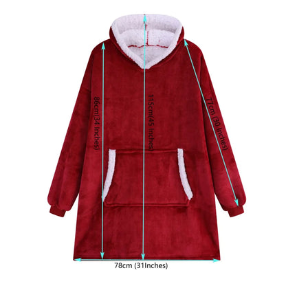 Noveaura™ Christmas Blanket Hoodie