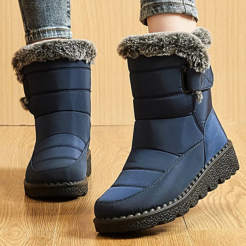 FrostEase™ Winter Fur Boots