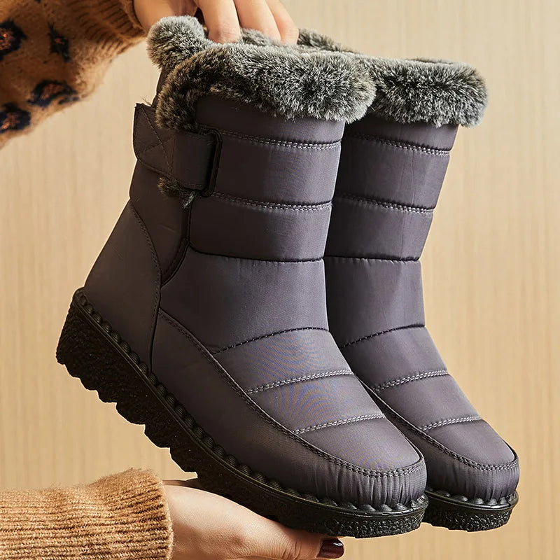 FrostEase™ Winter Fur Boots