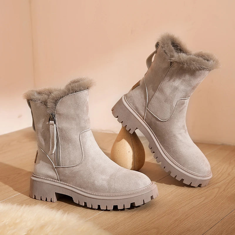FrostEase™ Suede Winter Boots