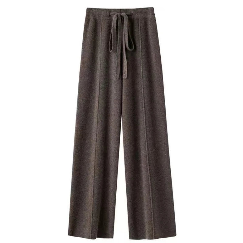 Merino™ Wool Knitted Wide Leg Pants