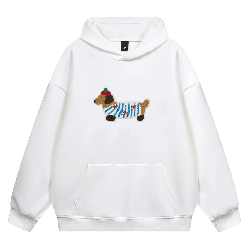 Virelli Pup Embroidered Hoodie