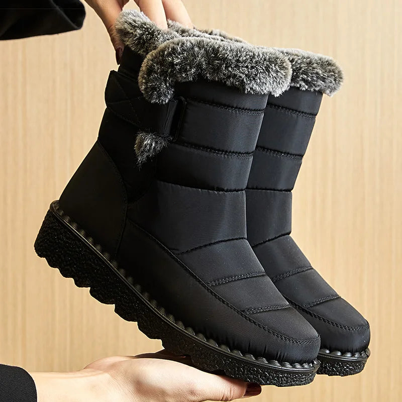 FrostEase™ Winter Fur Boots