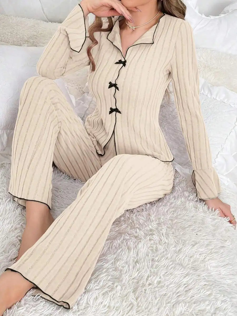 DreamKnit™ Bow Pyjama Set