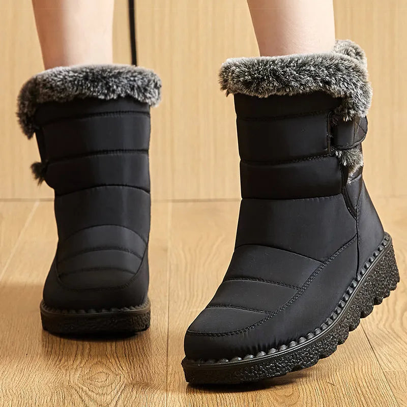 FrostEase™ Winter Fur Boots