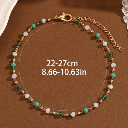 Bohemian Stone Anklet