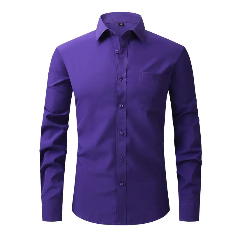 Sleek Versatile Long-Sleeved Shirt™