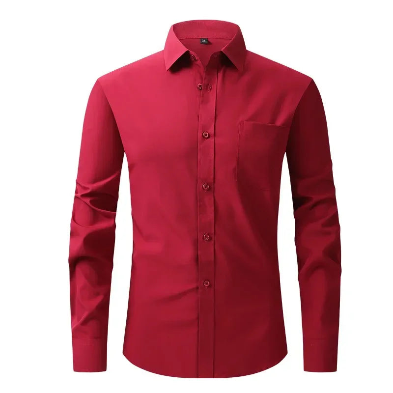 Sleek Versatile Long-Sleeved Shirt™