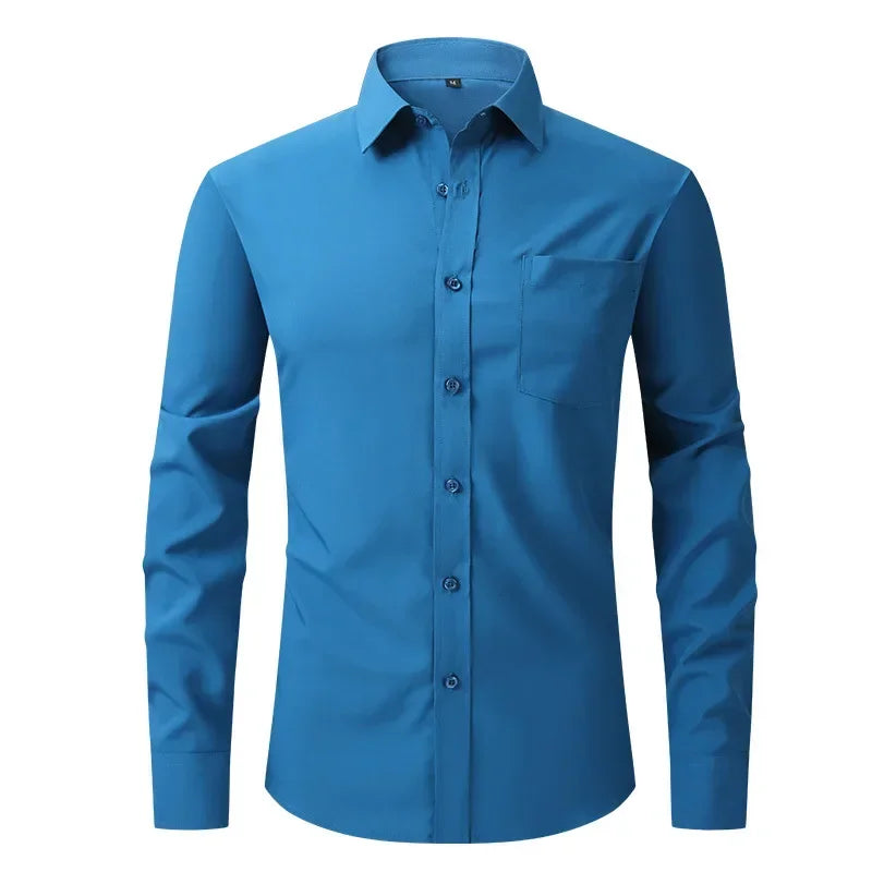 Sleek Versatile Long-Sleeved Shirt™