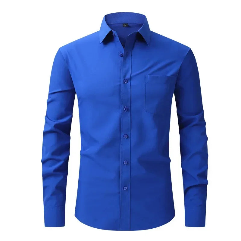 Sleek Versatile Long-Sleeved Shirt™