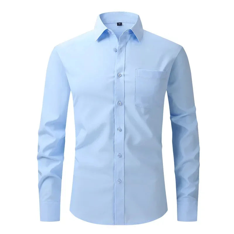 Sleek Versatile Long-Sleeved Shirt™