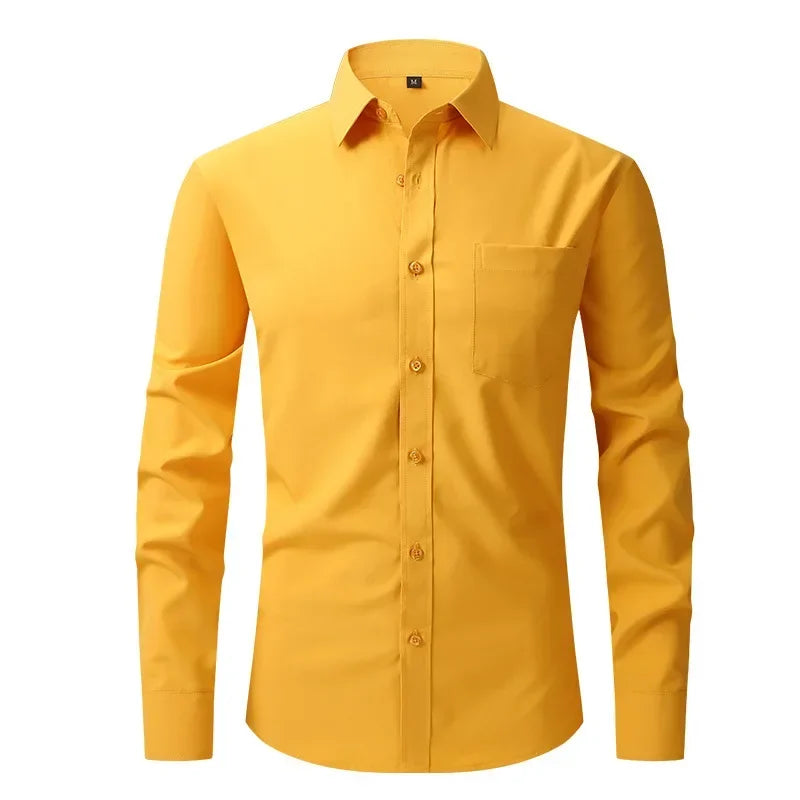 Sleek Versatile Long-Sleeved Shirt™