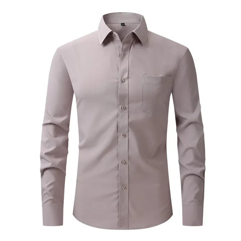 Sleek Versatile Long-Sleeved Shirt™