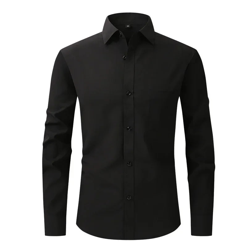 Sleek Versatile Long-Sleeved Shirt™