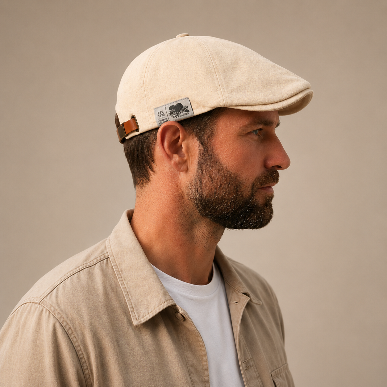 Langston Cotton Flat Cap