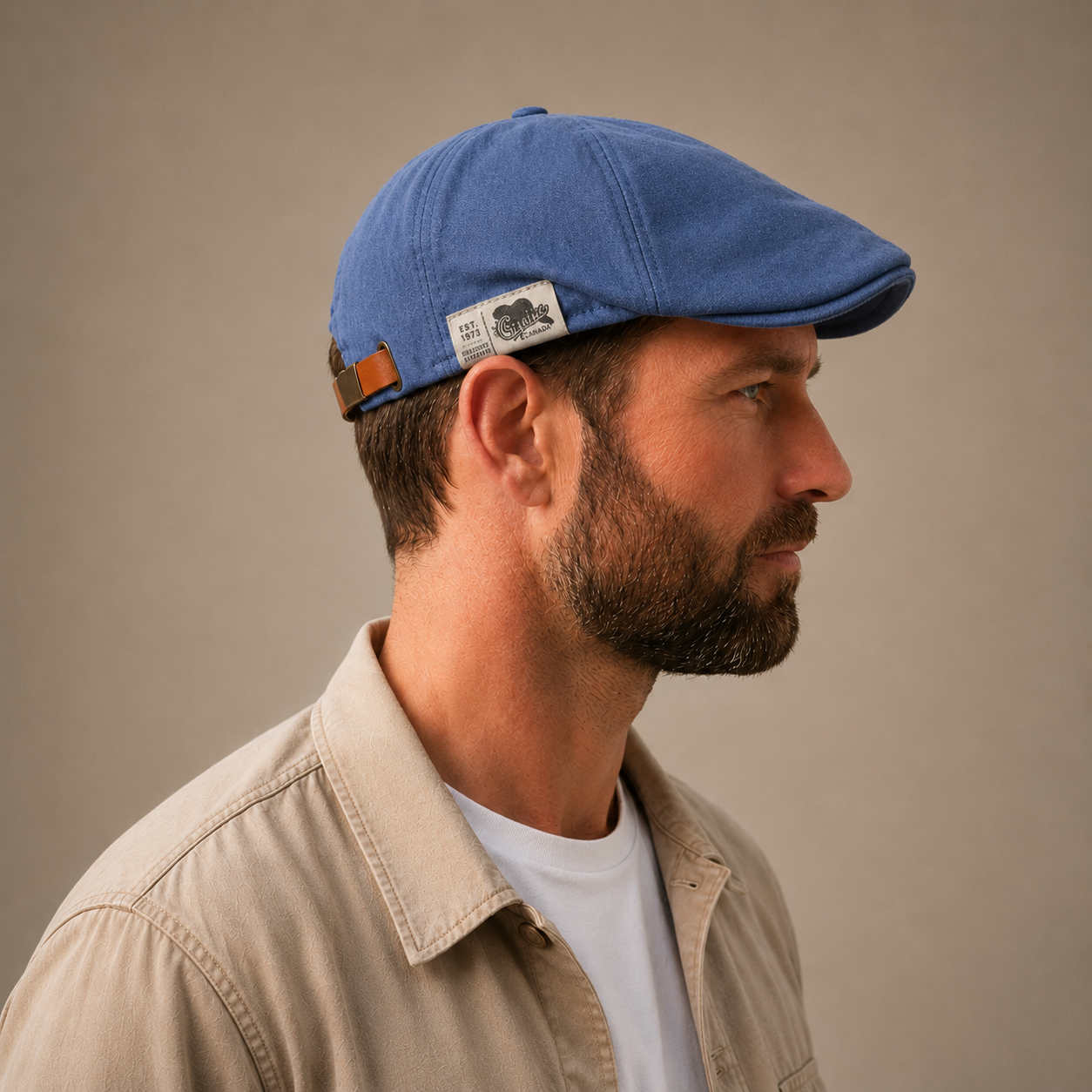 Langston Cotton Flat Cap