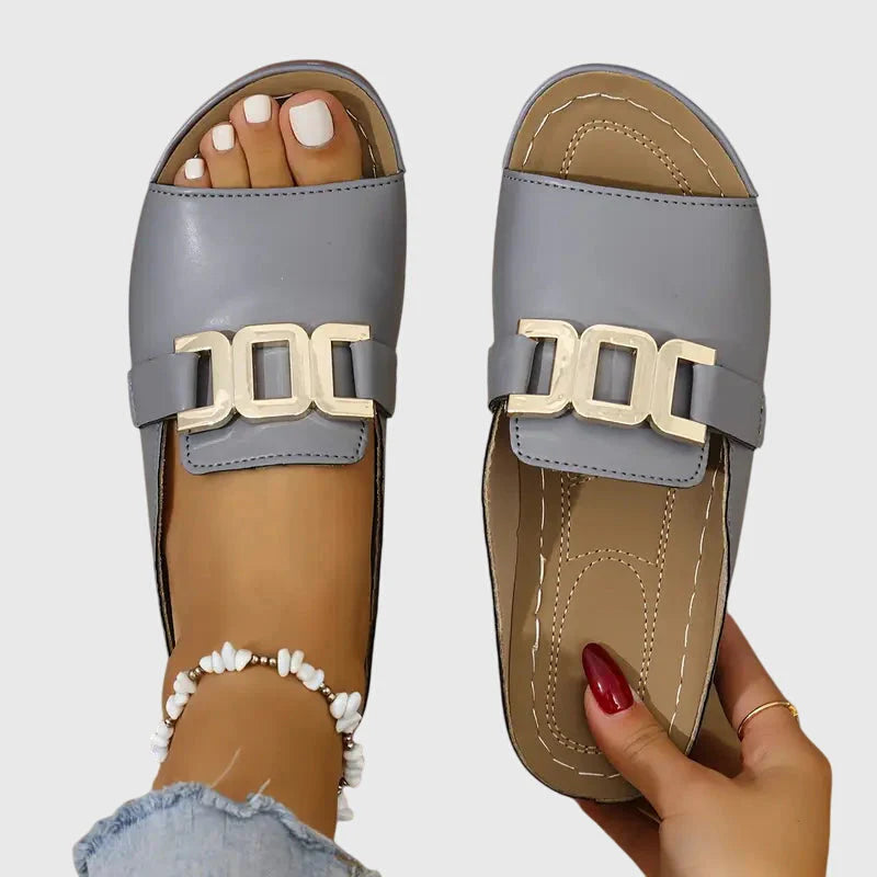 Kara Comfy Buckle Sandals