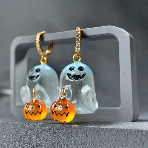 Spooky Charm Drop Earrings