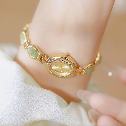 Elegant Jade Ladies Watch