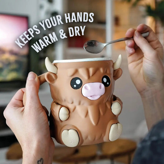 Cozy Cow Ice Cream Holder