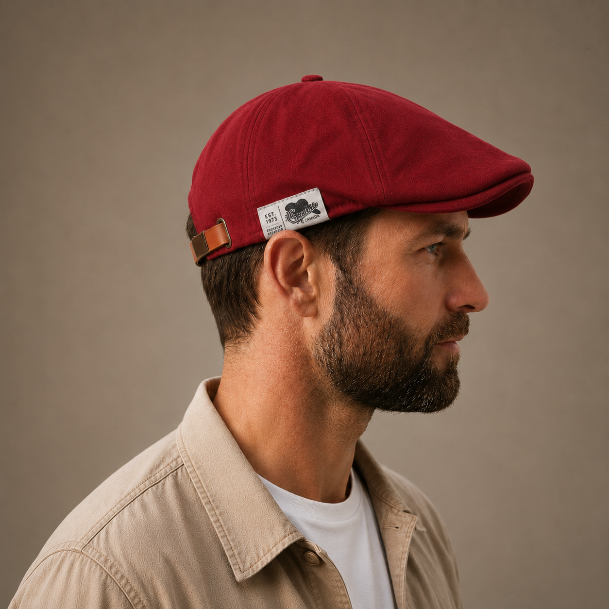 Langston Cotton Flat Cap