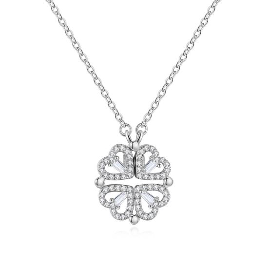 2 in 1 Lucky Hearts Necklace