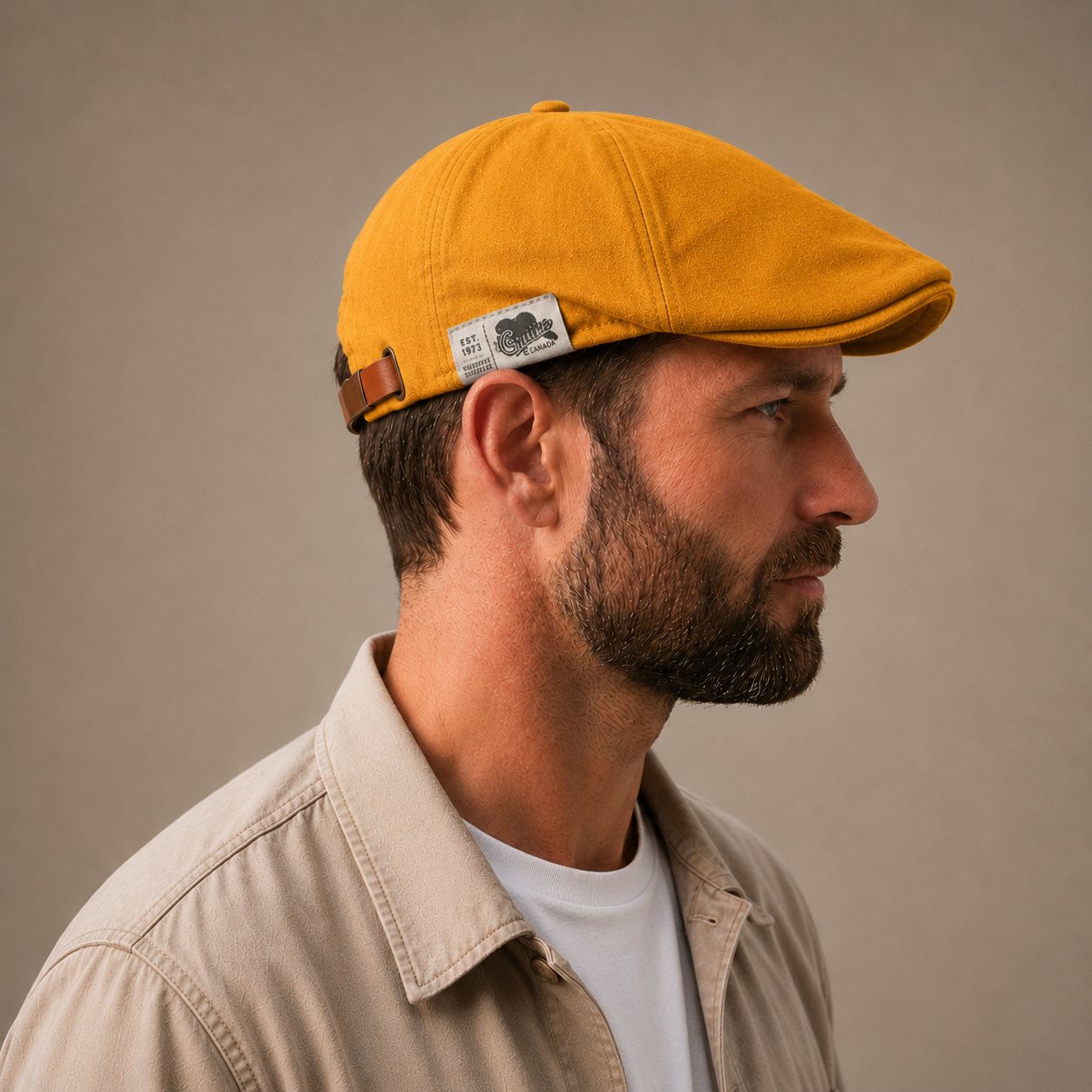 Langston Cotton Flat Cap